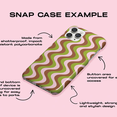Check Snap Phone Case