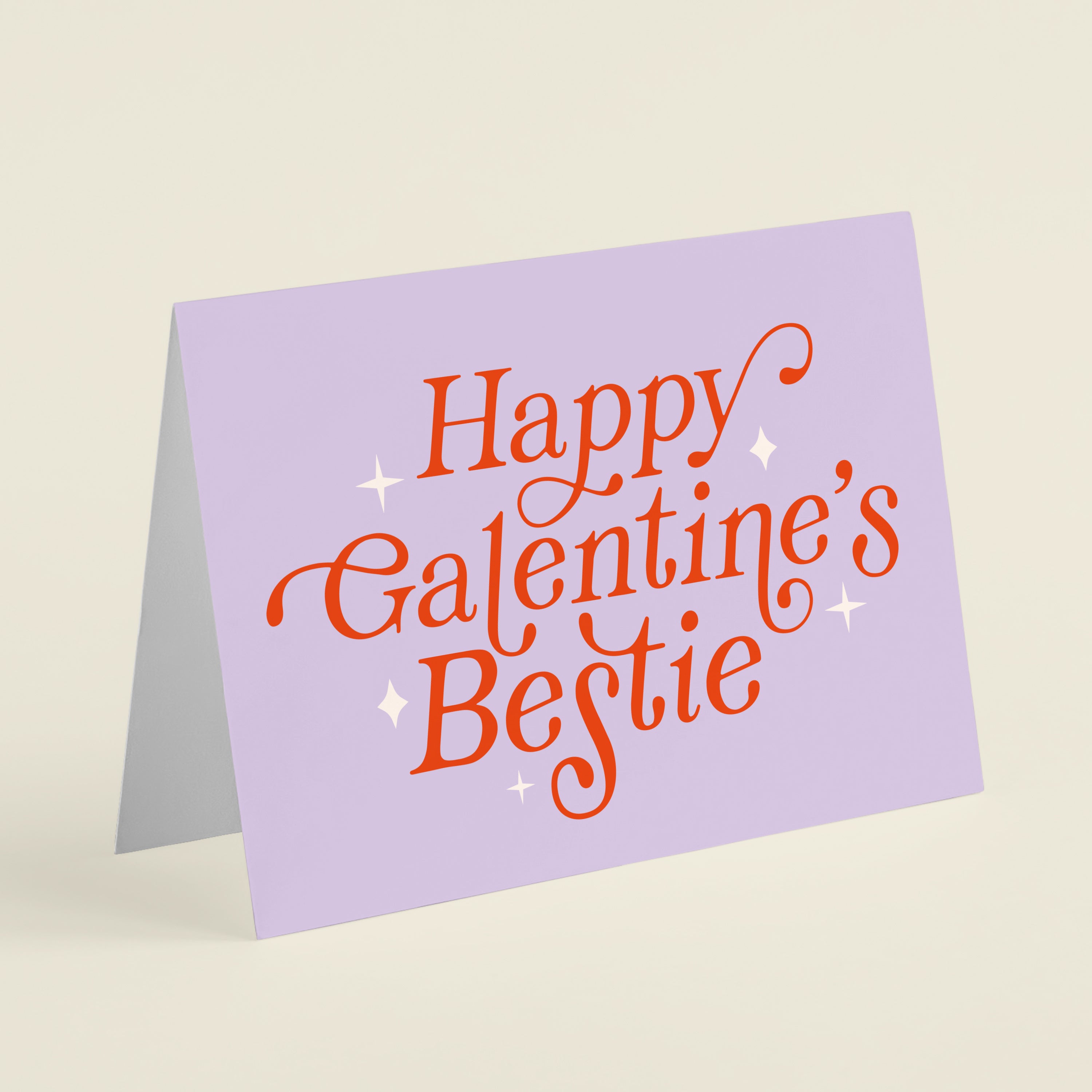 Happy Galentine's Day Bestie Card