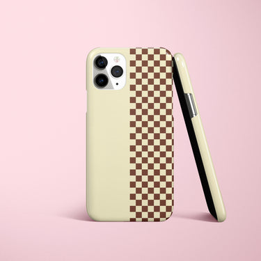 Checkered Snap Phone Case