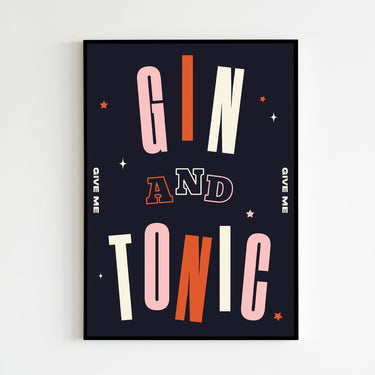 Gin And Tonic Print