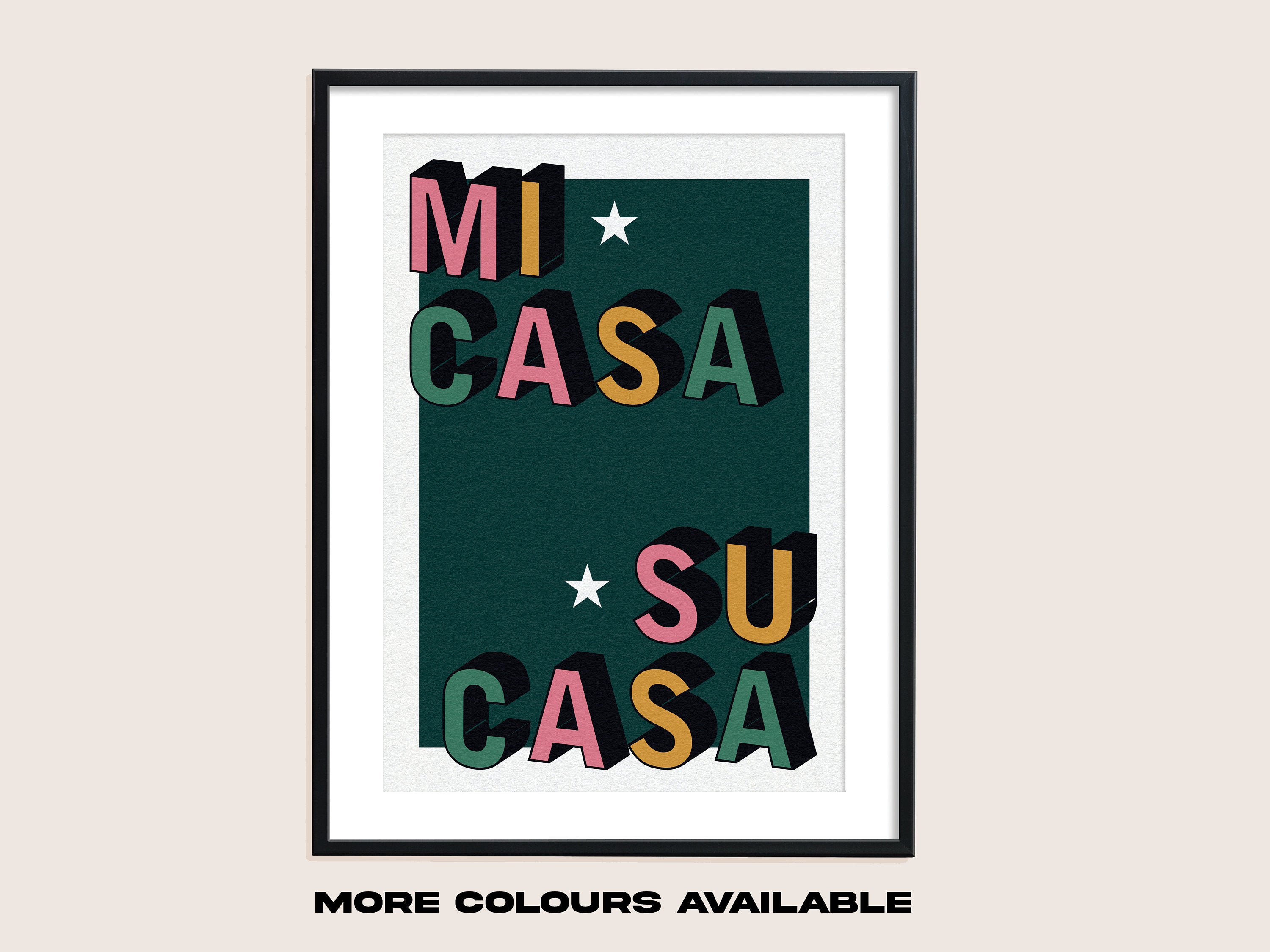 Mi Casa, Su Casa Print